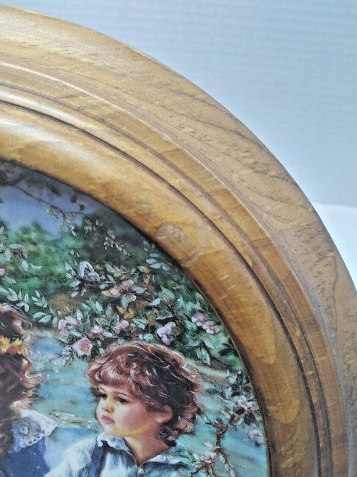 1991 Patience - Sandra Kuck Collector Plate Framed