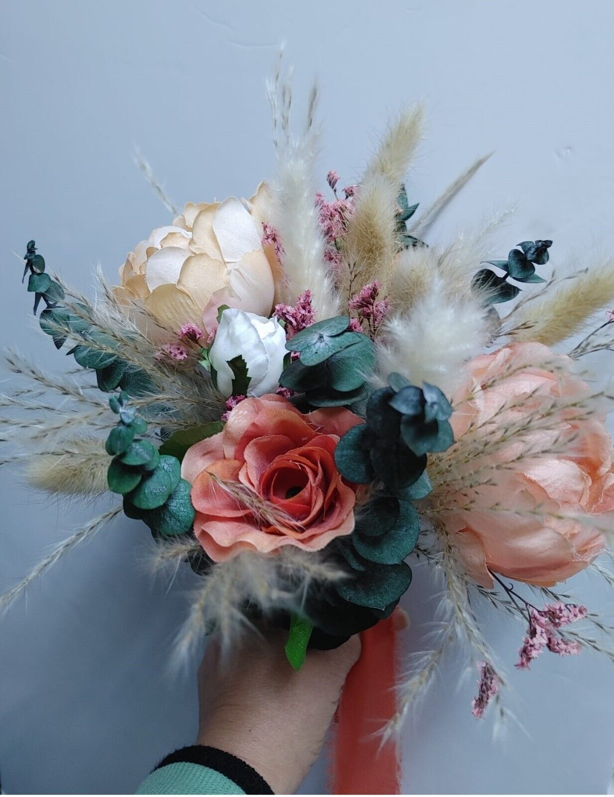 Handmade Terracota Bouquet, Bridal / Bridesmaid Bouquet, Home Decor wedding